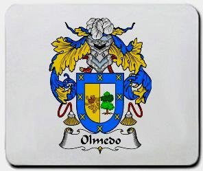 Olmedo coat of arms mouse pad