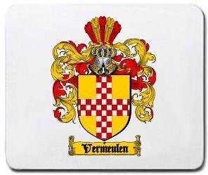 Vermeulen coat of arms mouse pad