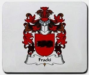 Fracki coat of arms mouse pad