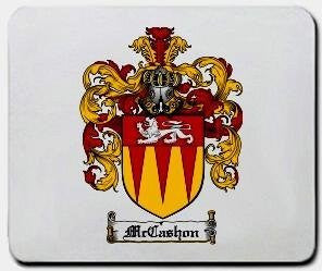 Mccashon coat of arms mouse pad