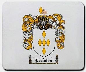 Essinton coat of arms mouse pad