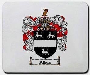 Alless coat of arms mouse pad