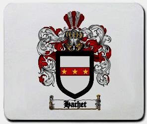 Hachet coat of arms mouse pad