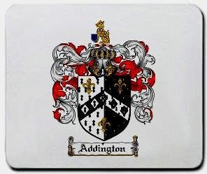 Addington coat of arms mouse pad