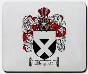 Murphett coat of arms mouse pad