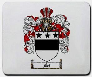 Dei coat of arms mouse pad