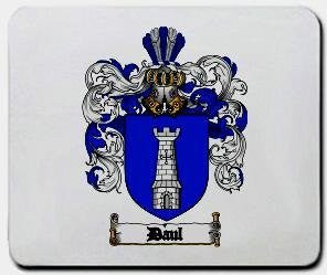 Daul coat of arms mouse pad