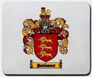 Parliament coat of arms mouse pad