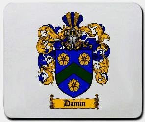 Damin coat of arms mouse pad