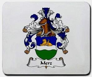 Merz coat of arms mouse pad