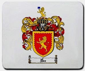 Dee coat of arms mouse pad