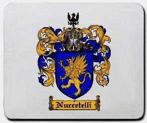 Nuccetelli coat of arms mouse pad
