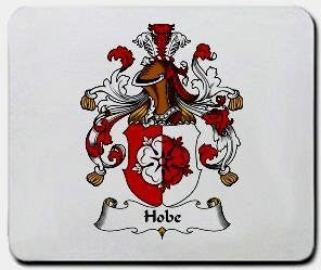 Hobe coat of arms mouse pad