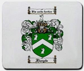 Floyde coat of arms mouse pad