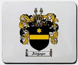 Allgeyer coat of arms mouse pad