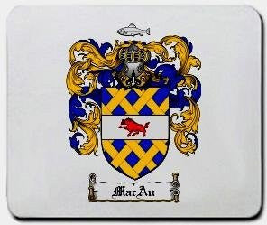 Macan coat of arms mouse pad