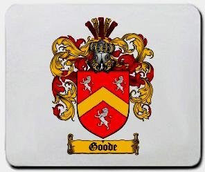 Goode coat of arms mouse pad