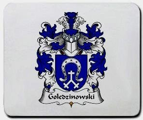 Goledzinowski coat of arms mouse pad