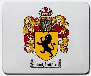Bohannan coat of arms mouse pad