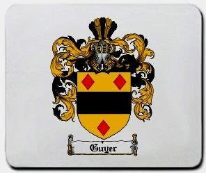 Guyer coat of arms mouse pad