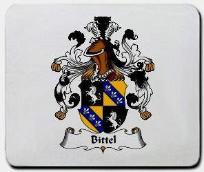 Bittel coat of arms mouse pad