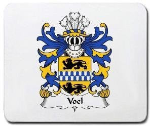 Voel coat of arms mouse pad