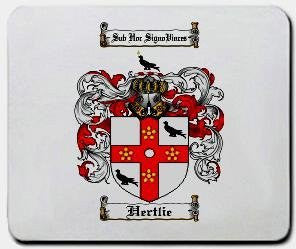 Hertlie coat of arms mouse pad