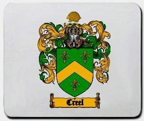 Creel coat of arms mouse pad