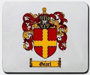 Gearl coat of arms mouse pad