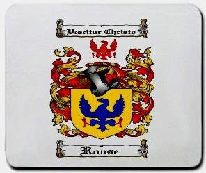 Rouse coat of arms mouse pad