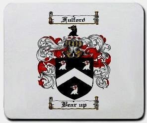 Fulford coat of arms mouse pad