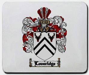 Loveridge coat of arms mouse pad