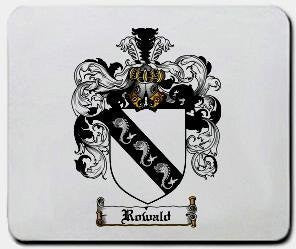 Rowald coat of arms mouse pad