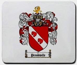 Prendiville coat of arms mouse pad