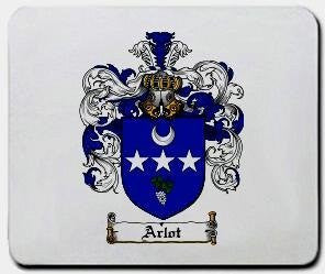 Arlot coat of arms mouse pad
