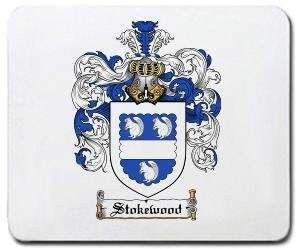 Stokewood coat of arms mouse pad