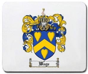 Wage coat of arms mouse pad