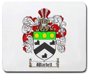 Wardell coat of arms mouse pad