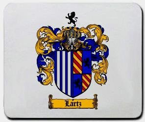 Lartz coat of arms mouse pad
