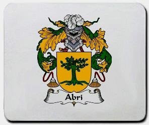 Abri coat of arms mouse pad