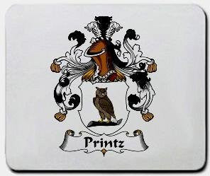 Printz coat of arms mouse pad