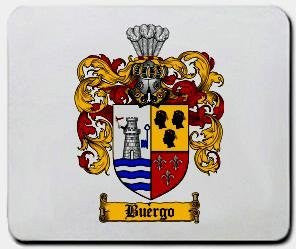 Buergo coat of arms mouse pad