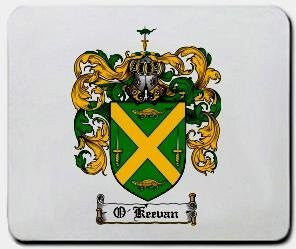 O'keevan coat of arms mouse pad