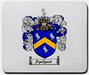 Apelton coat of arms mouse pad