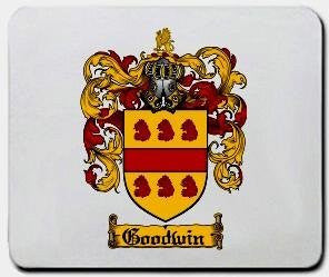 Goodwin coat of arms mouse pad