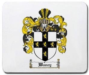 Wancy coat of arms mouse pad