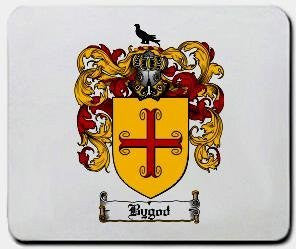 Bygod coat of arms mouse pad