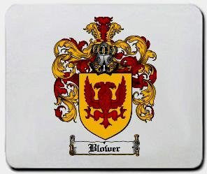 Blower coat of arms mouse pad