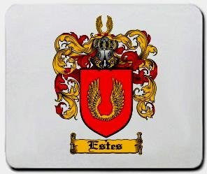 Estes coat of arms mouse pad