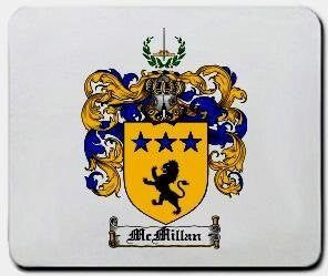 Mcmillan coat of arms mouse pad
